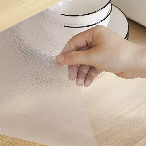 Schubladenmatte Antirutsch transparent 300 x 50 cm 0,5 mm zuschneidbar Küche