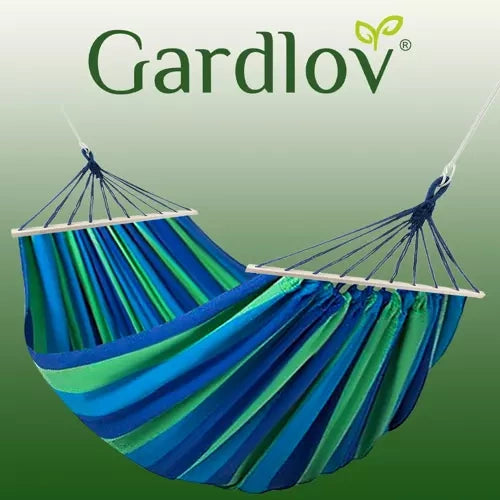 Gartenhängematte für zwei Personen 260x160cm Gardlov 21078