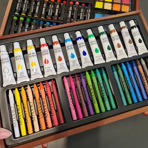 Malset im Koffer – 129-tlg. Maaleo 21644