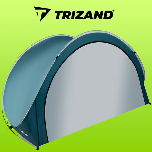 Strandmuschel Pop Up Schutz abschließbar 200x120x110cm Wurfzelt leicht 21267
