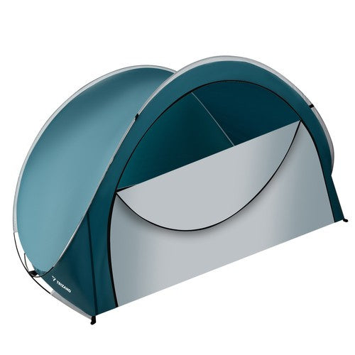 Strandmuschel Pop Up Schutz abschließbar 200x120x110cm Wurfzelt leicht 21267