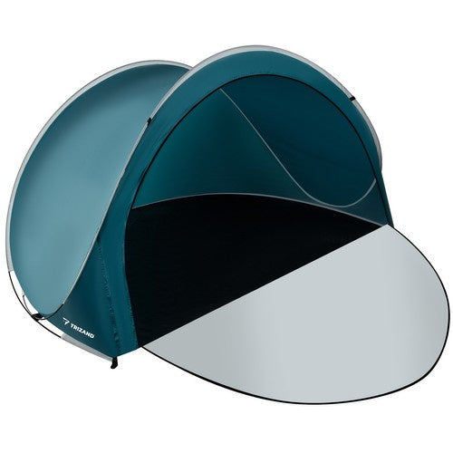 Strandmuschel Pop Up Schutz abschließbar 200x120x110cm Wurfzelt leicht 21267