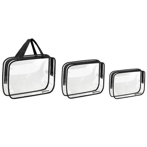 Transparente Kosmetiktasche 3in1 Soulima 21448