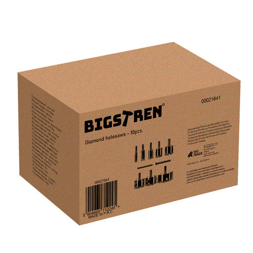 Diamant-Lochsägen - Set à 10 Stück. Bigstren 21641