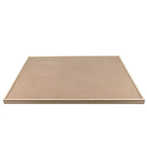Puzzletisch Holz mit 4 Schubladen 89x69 cm Puzzlebrett Kiefer MDF braun stabil