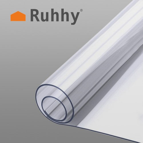 Tischschutzmatte transparent 120 x 60 cm Polycarbonat Schreibtischunterlage