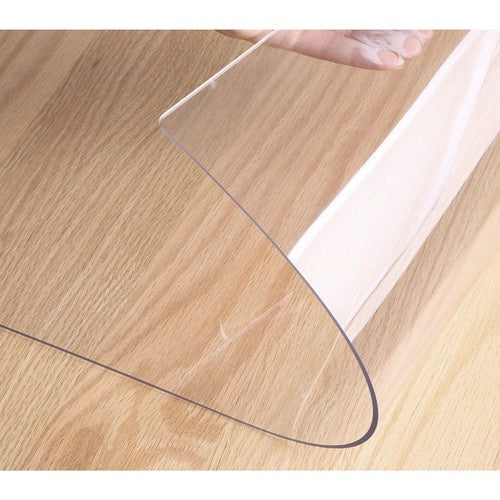 Tischschutzmatte transparent 120 x 60 cm Polycarbonat Schreibtischunterlage