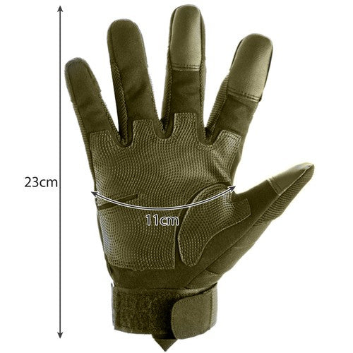 Taktische Handschuhe L-Khaki Trizand 21771