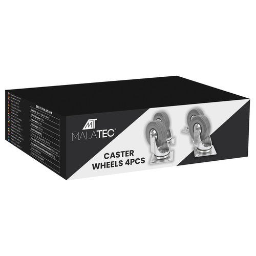 Lenkrollen - 4er Set Malatec 22537