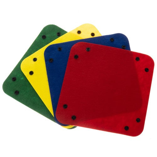 Puzzlematte mit Tasche, Pumpe, 4 Sortiertaschen, Schlauch, Gurte, 115 x 67 cm