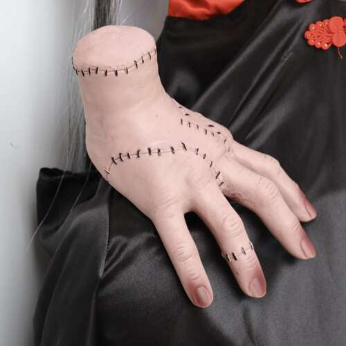 Abgetrennte Hand Halloween Deko Kunsthand PVC fleischfarben realistisch 15 cm