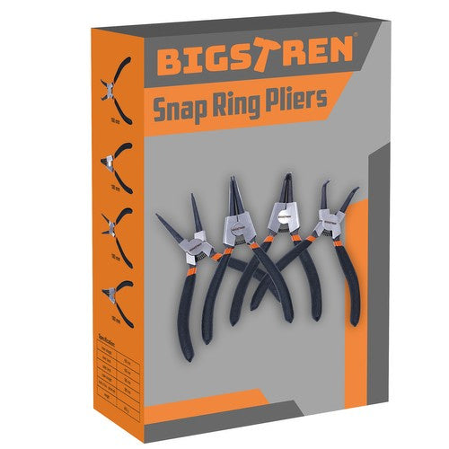 Sicherungsringzange 4 Stück Bigstreen 22159