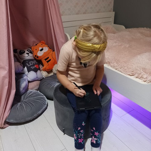 Zeichentablett 8,5" schwarz KRUZZEL 22454