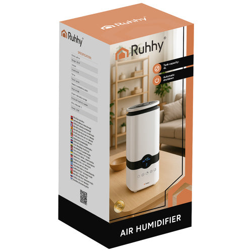 Luftbefeuchter Ultraschall 4l Ionisator Aromatherapie Fernbedienung Digital 28W
