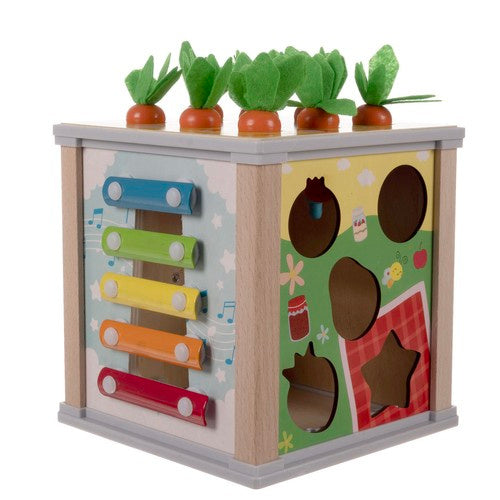 Lernwürfel aus Holz - Sortierer Kruzzel 22566