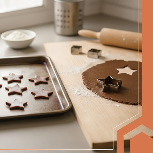 Lebkuchenhaus Ausstechform DIY Krippe Weihnachten 10 Teile 22905