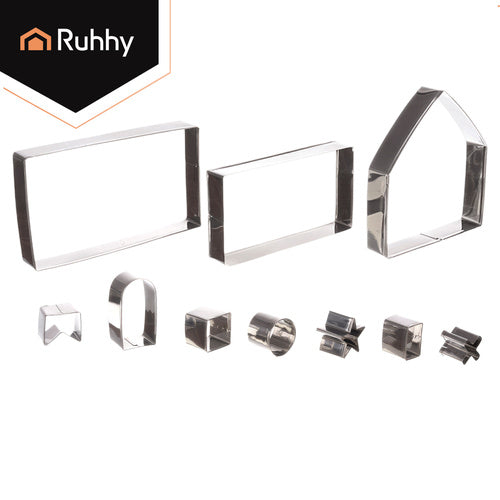 Lebkuchenhaus Ausstechform DIY Krippe Weihnachten 10 Teile 22905