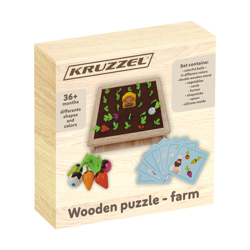 Holzpuzzle - Kruzzel-Bauernhof 22755
