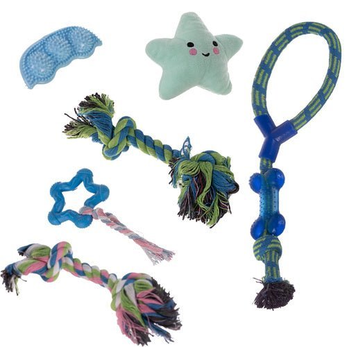 16in1 Hundespielzeugset für Zahnhygiene - mehrfarbig - Easy2sell - Deluxe