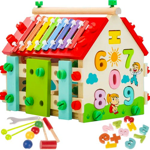 Kruzzel 22564 Lernhaus aus Holz