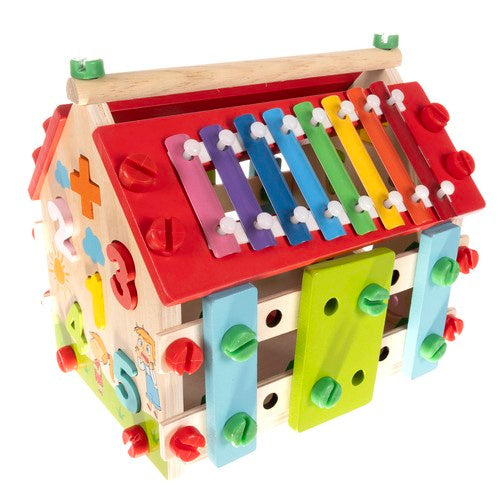 Kruzzel 22564 Lernhaus aus Holz