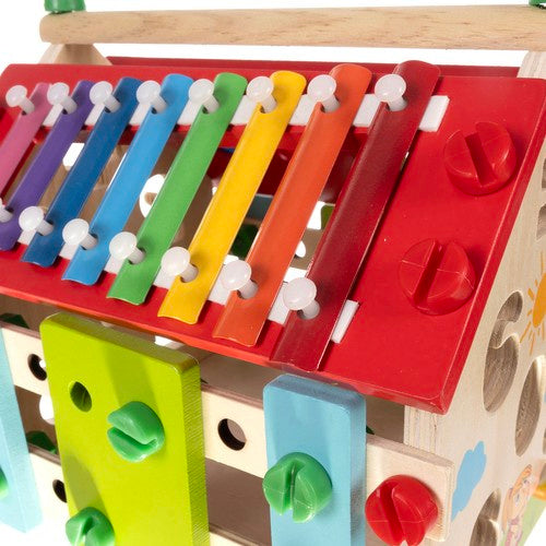 Kruzzel 22564 Lernhaus aus Holz