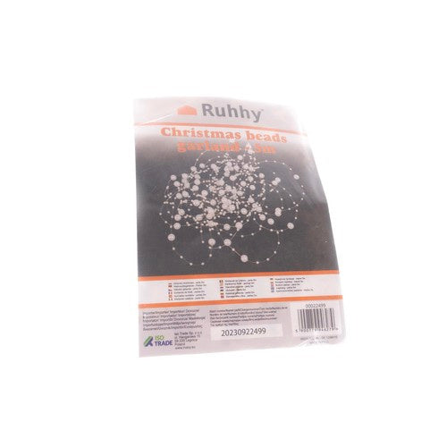 Weihnachtsbaumgirlande - Perlen 5m Ruhhy 22499