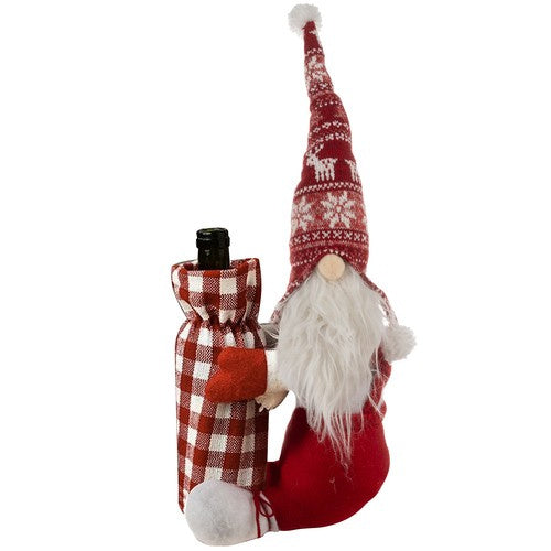 Weihnachtswichtel mit Flaschentasche Ruhhy 22508