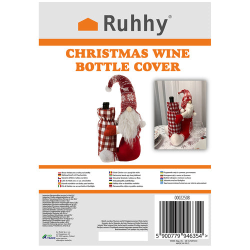 Weihnachtswichtel mit Flaschentasche Ruhhy 22508