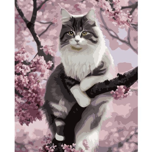 Malen nach Zahlen 40x50cm - Maaleo Kätzchen 22783