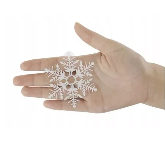 Ruhhy 22359 Weihnachtsaufkleber für das Fenster - Schneeflocken