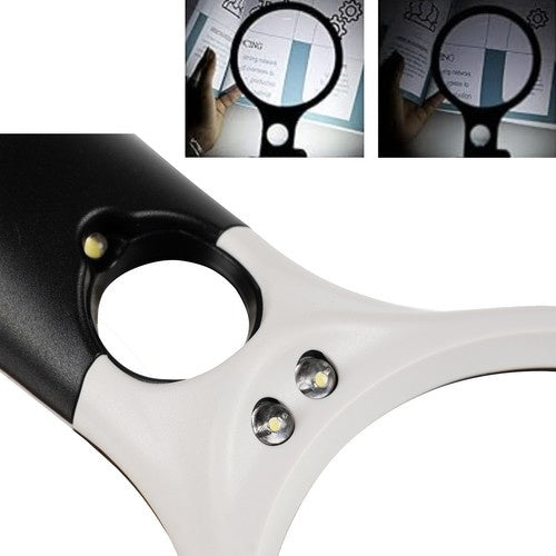 Izoxis 22670 LED-beleuchtete Lupe