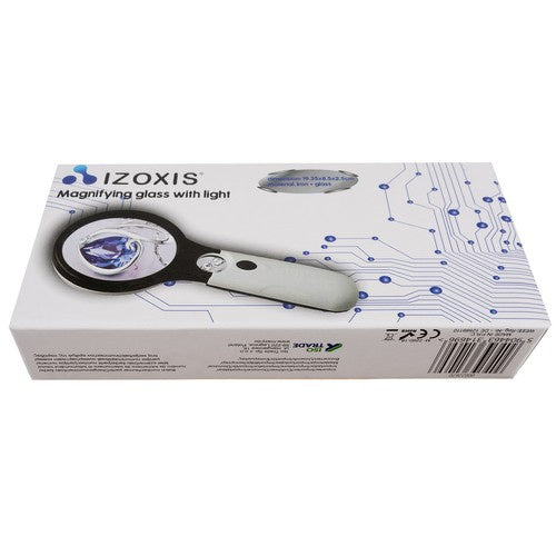 Izoxis 22670 LED-beleuchtete Lupe
