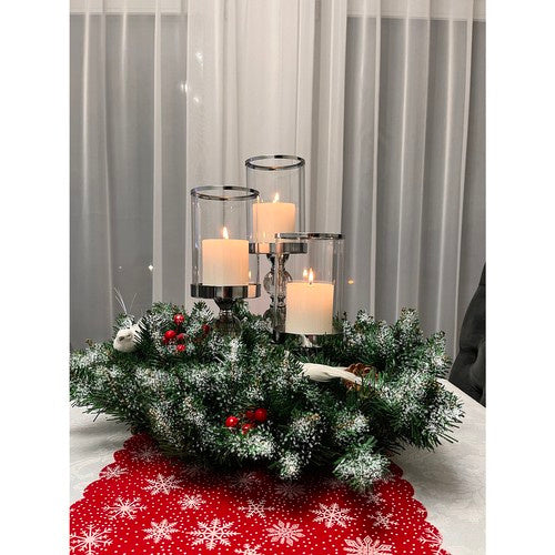 Verschneiter Weihnachtskranz Ruhhy 22302