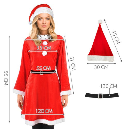 Kostüm - Frau Claus Malatec 22702