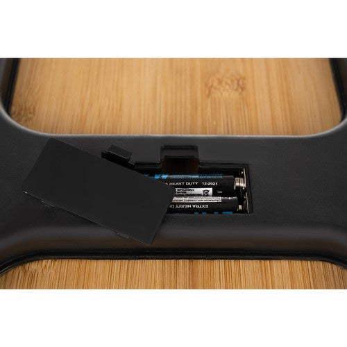 RUHHY 22522 LCD-Holz-Badewaage