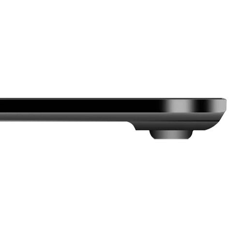 Personenwaage Bluetooth Analysewaage LCD 180 kg Glas schwarz 8in1 Badezimmer
