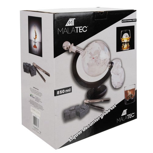 Karaffe - Globus - Malatec 22553 Whisky-Set