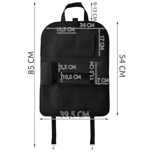 Autositz-Organizer – Filz Xtrobb 22849