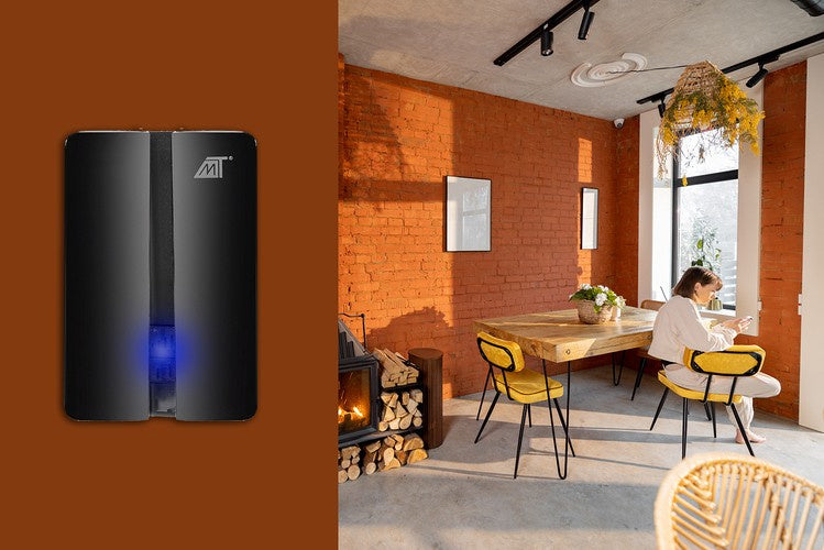 Kabellose Türklingel schwarz Malatec 23371