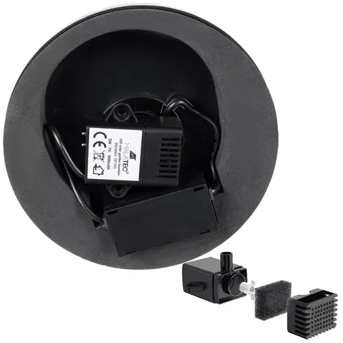 GARDLOV 23227 Schwimmender Solar-RGB-LED-Brunnen 180L/h