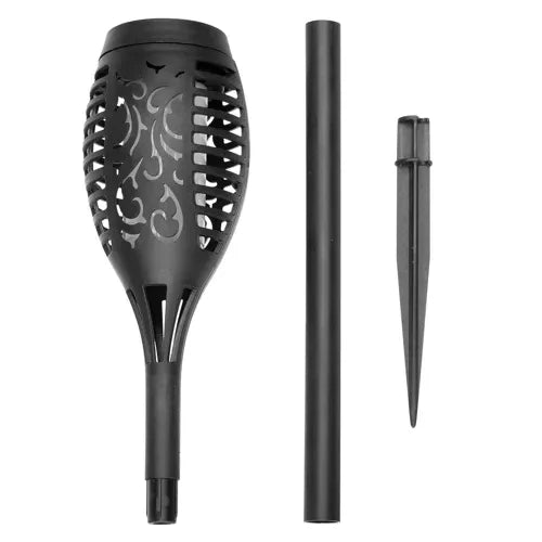 Solar-Gartenleuchte LED Garten-Fackel Wegeleuchte für Garten Hof Park Gehweg Outdoor 23559