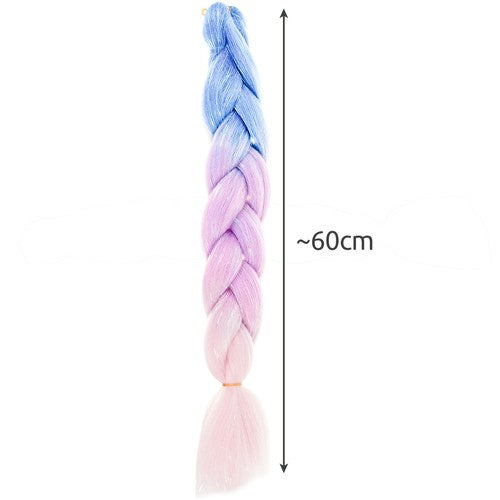 Synthetische Haar-Ombre-Zöpfe Soulima 23577