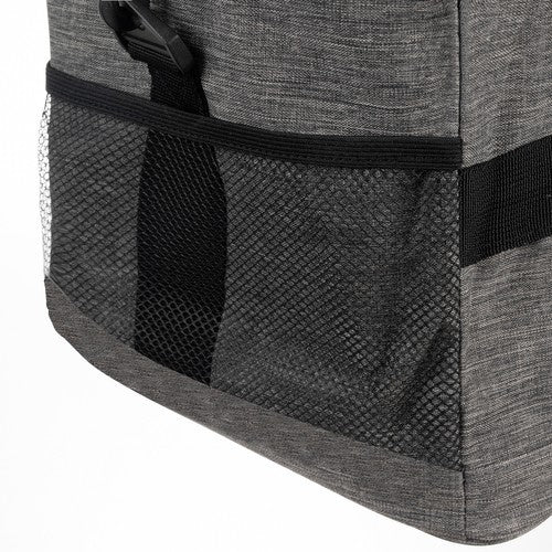 Kühltasche 40L isoliert wasserdicht mit Kühleinsätzen Grau Picknick Strand Reise