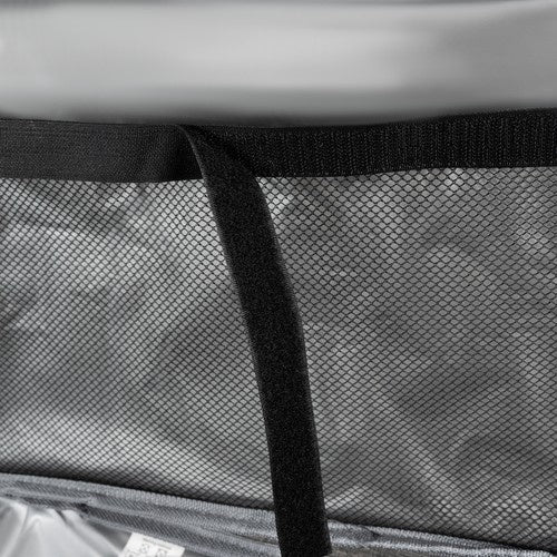 Kühltasche 40L isoliert wasserdicht mit Kühleinsätzen Grau Picknick Strand Reise