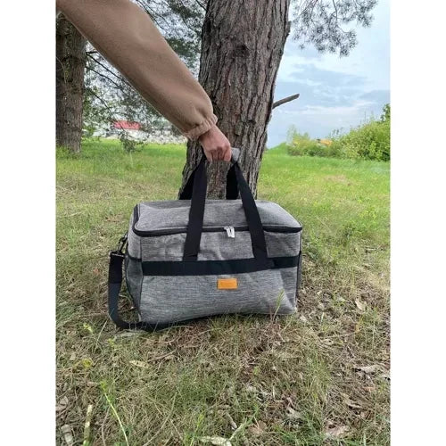 Isolierte Thermotasche Auslaufsicher Wasserfest Kühltasche für Lebensmittel Getränke Picknik Strand Lunch 23843, Größe:20 L