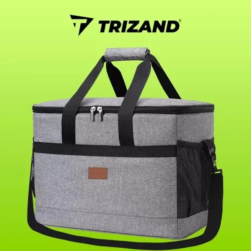 Isolierte Thermotasche Auslaufsicher Wasserfest Kühltasche für Lebensmittel Getränke Picknik Strand Lunch 23843, Größe:20 L