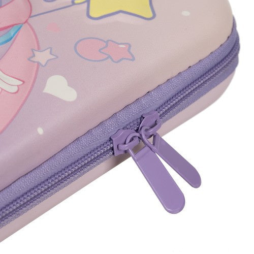 Federmäppchen Einhorn 3D EVA 7 Zoll Tablet Hülle rosa Schulmäppchen für Mädchen