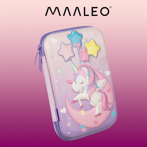 Federmäppchen Einhorn 3D EVA 7 Zoll Tablet Hülle rosa Schulmäppchen für Mädchen