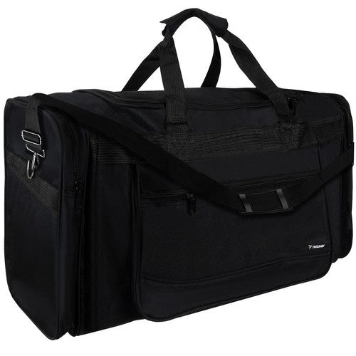 Reisetasche 70 l schwarz 70 x 29 x 32 cm wasserdicht Sporttasche Schultergurt
